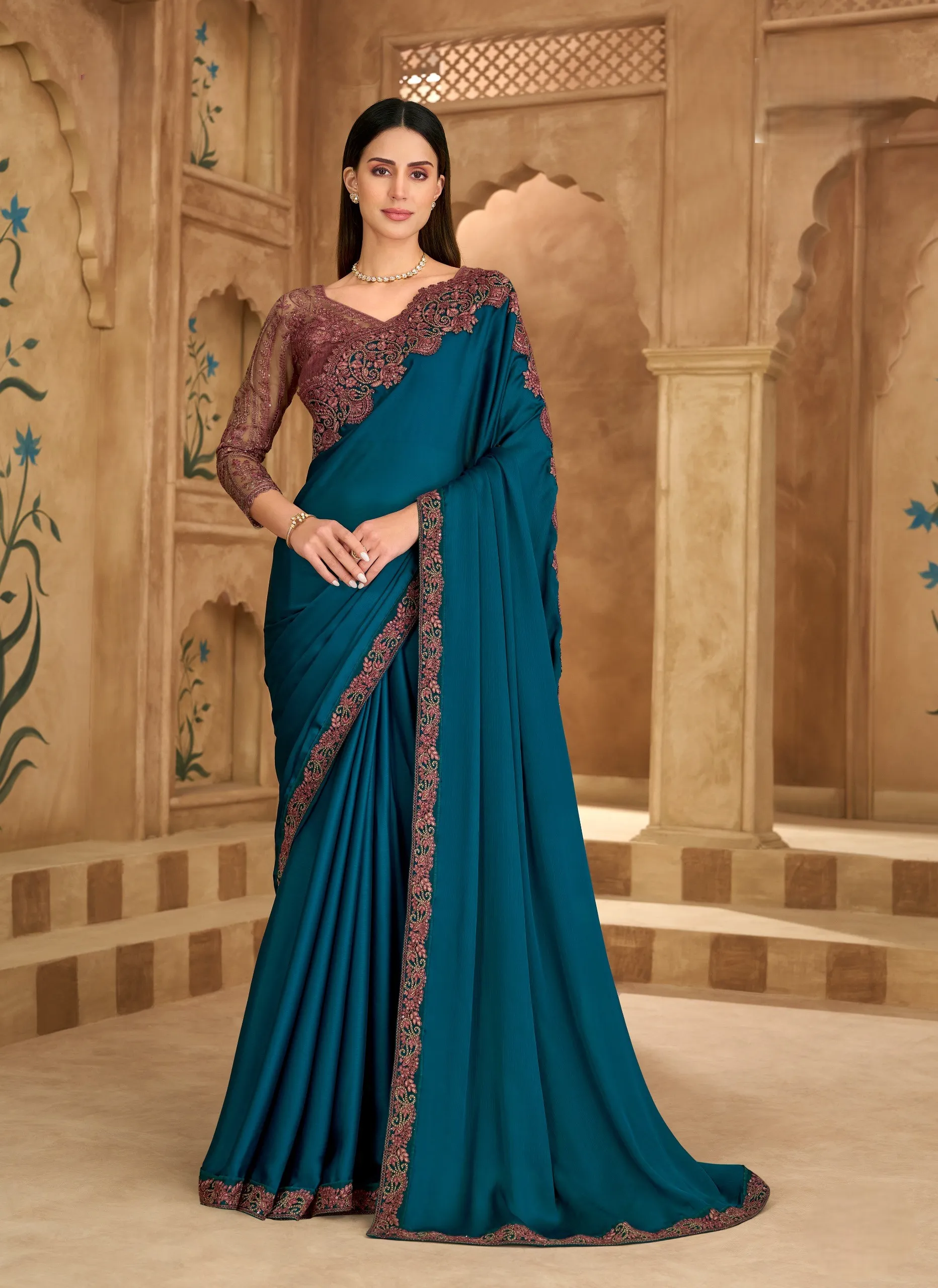 Royal Glam Designer Saree